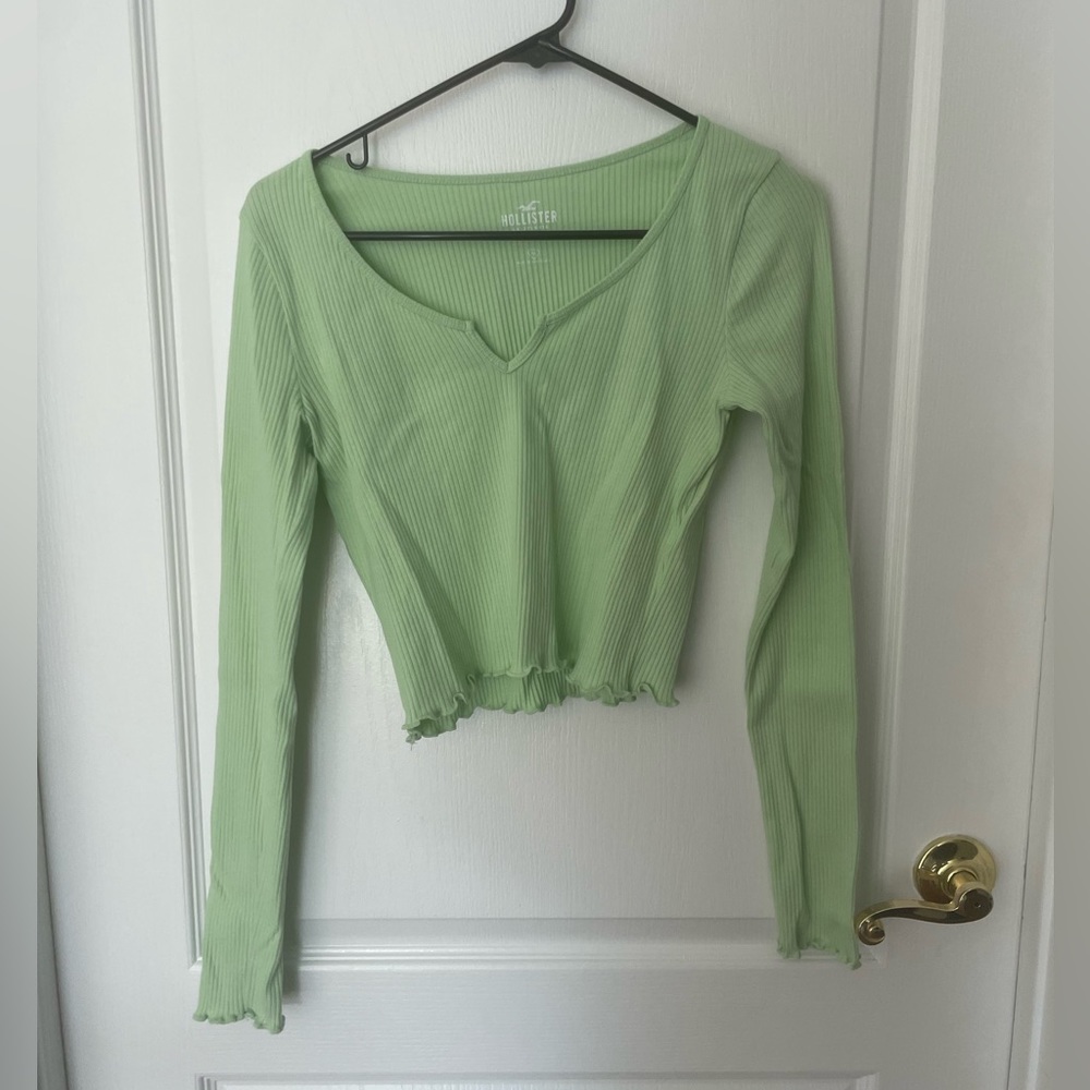 Hollister Ribbed Long Sleve